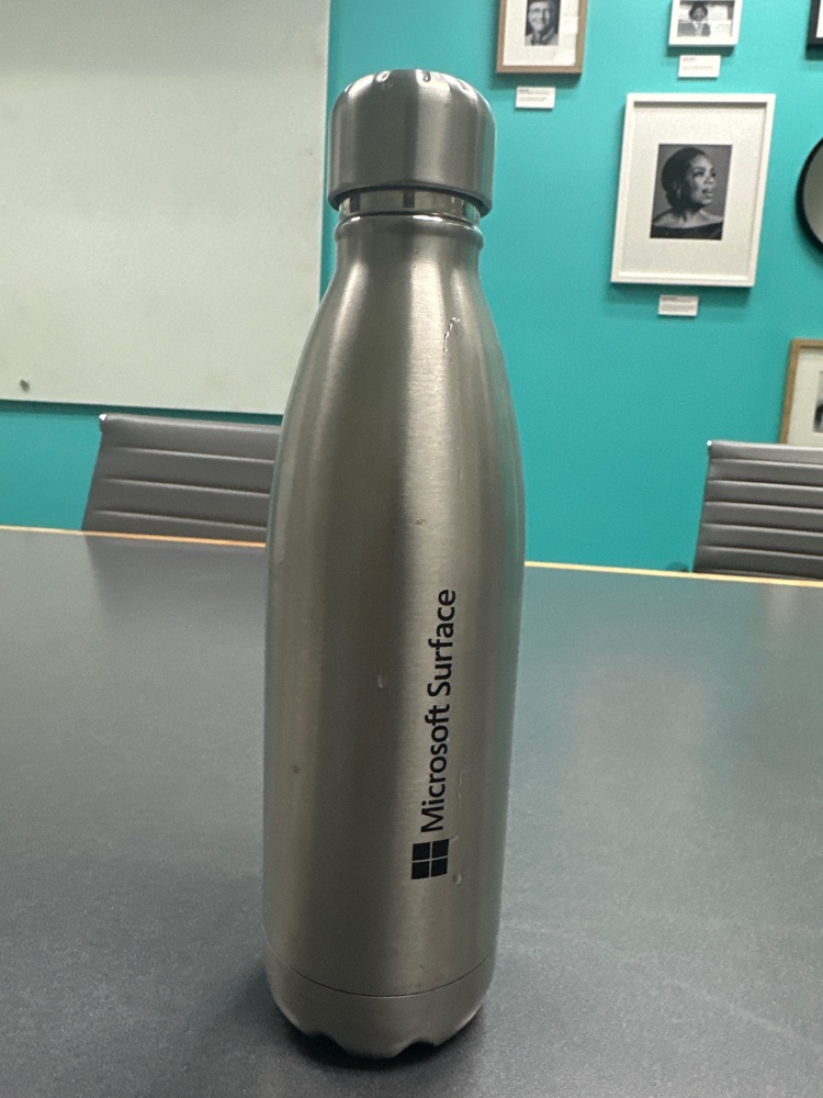 Microsoft water bottle